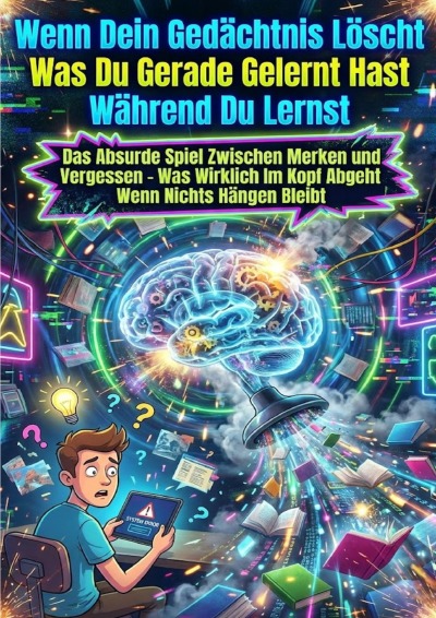 'Cover von Wenn Dein Gedächtnis Löscht Was Du Gerade Gelernt Hast Während Du Lernst'-Cover