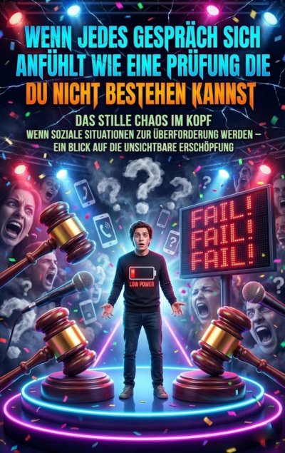 'Cover von Wenn Jedes Gespräch Sich Anfühlt Wie Eine Prüfung Die Du Nicht Bestehen Kannst'-Cover