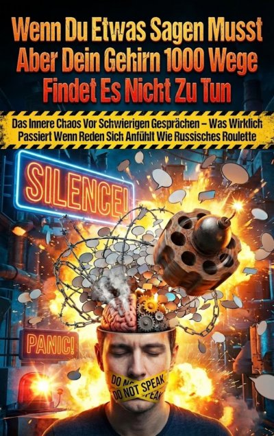 'Cover von Wenn Du Etwas Sagen Musst Aber Dein Gehirn 1000 Wege Findet Es Nicht Zu Tun'-Cover