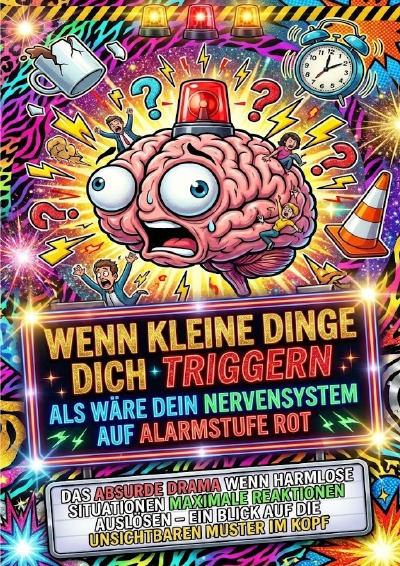 'Cover von Wenn Kleine Dinge Dich Triggern Als Wäre Dein Nervensystem Auf Alarmstufe Rot'-Cover