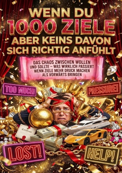 'Cover von Wenn Du 1000 Ziele Hast Aber Keins Davon Sich Richtig Anfühlt'-Cover