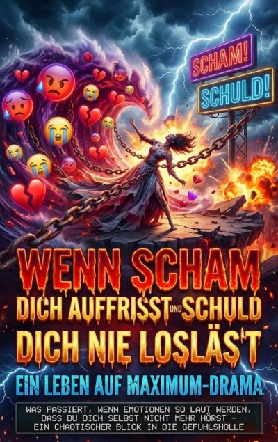 'Cover von Wenn Scham Dich Auffrisst und Schuld Dich Nie Loslässt: Ein Leben Auf Maximum-Drama'-Cover