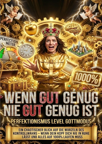 'Cover von Wenn Gut Genug Nie Gut Genug Ist: Perfektionismus Level Gottmodus'-Cover