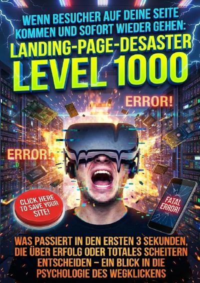 'Cover von Wenn Besucher Auf Deine Seite Kommen Und Sofort Wieder Gehen: Landing-Page-Desaster Level 1000'-Cover