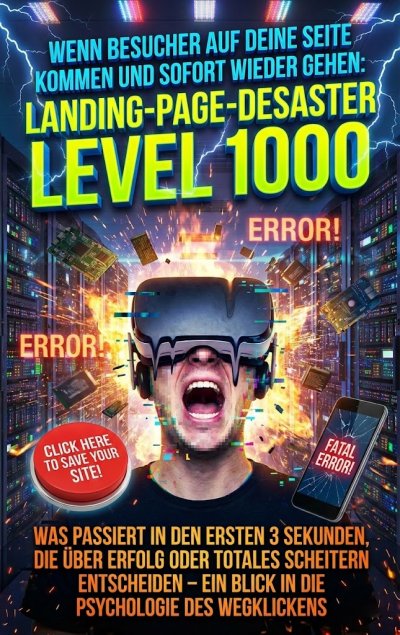 'Cover von Wenn Besucher Auf Deine Seite Kommen Und Sofort Wieder Gehen: Landing-Page-Desaster Level 1000'-Cover