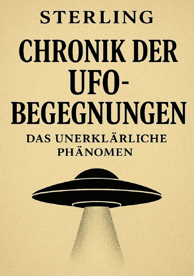 'Cover von Chronik der UFO-Begegnungen I Das unerklärliche Phänomen'-Cover
