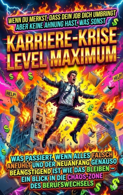 'Cover von Wenn Du Merkst, Dass Dein Job Dich Umbringt Aber Keine Ahnung Hast, Was Sonst: Karriere-Krise Level Maximum'-Cover