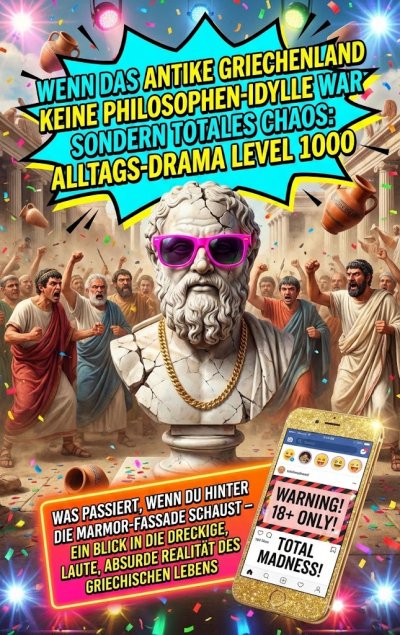 'Cover von Wenn Das Antike Griechenland Keine Philosophen-Idylle War Sondern Totales Chaos: Alltags-Drama Level 1000'-Cover