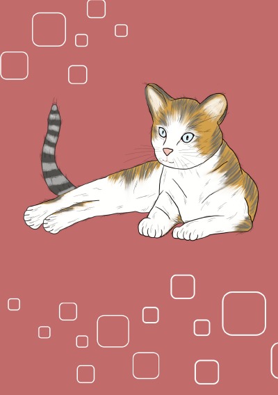 'Cover von Notizheft Katze'-Cover