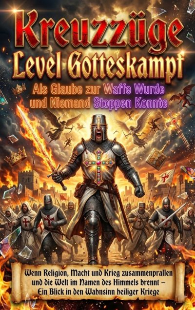 'Cover von Kreuzzüge Level Gotteskampf: Als Glaube zur Waffe Wurde und Niemand Stoppen Konnte'-Cover