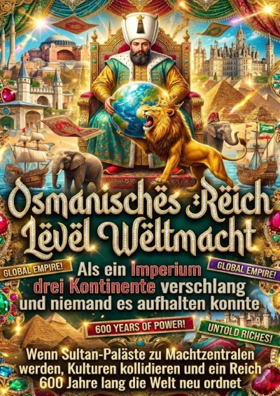 'Cover von Osmanisches Reich Level Weltmacht: Als ein Imperium drei Kontinente verschlang und niemand es aufhalten konnte'-Cover