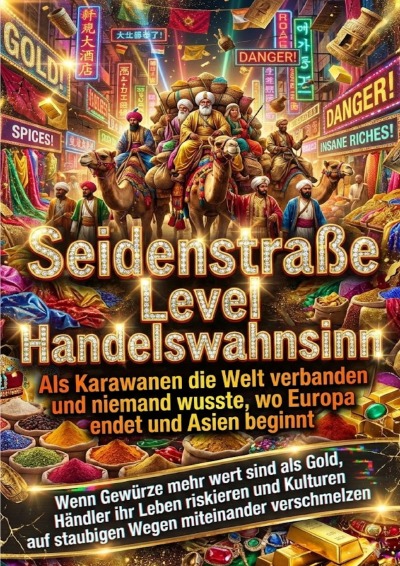 'Cover von Seidenstraße Level Handelswahnsinn: Als Karawanen die Welt verbanden und niemand wusste, wo Europa endet und Asien beginnt'-Cover