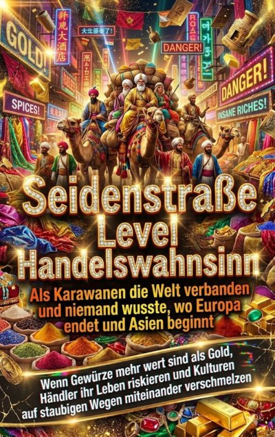 'Cover von Seidenstraße Level Handelswahnsinn: Als Karawanen die Welt verbanden und niemand wusste, wo Europa endet und Asien beginnt'-Cover