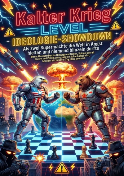 'Cover von Kalter Krieg Level Ideologie-Showdown: Als zwei Supermächte die Welt in Angst hielten und niemand blinzeln durfte'-Cover