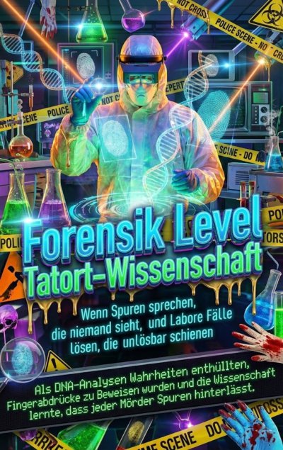 'Cover von Forensik Level Tatort-Wissenschaft: Wenn Spuren sprechen, die niemand sieht, und Labore Fälle lösen, die unlösbar schienen'-Cover