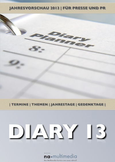 'Cover von DIARY13 – Die Terminvorschau für 2013'-Cover