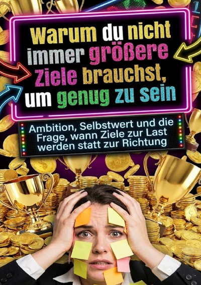 'Cover von Warum du nicht immer größere Ziele brauchst, um genug zu sein'-Cover