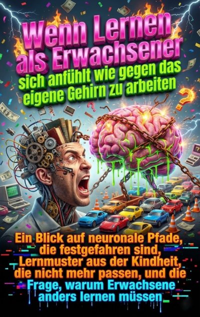 'Cover von Wenn Lernen als Erwachsener sich anfühlt wie gegen das eigene Gehirn zu arbeiten'-Cover