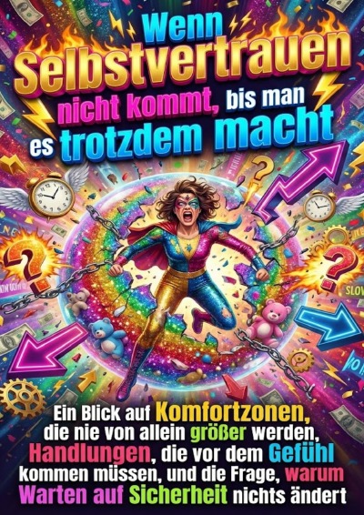 'Cover von Wenn Selbstvertrauen nicht kommt, bis man es trotzdem macht'-Cover
