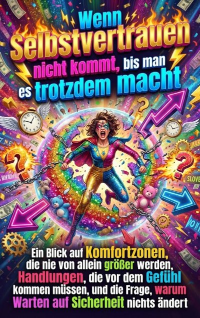'Cover von Wenn Selbstvertrauen nicht kommt, bis man es trotzdem macht'-Cover