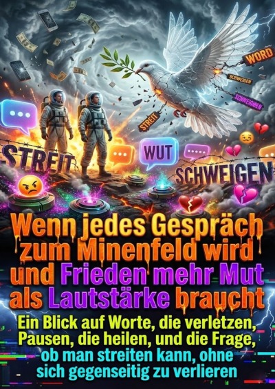 'Cover von Wenn jedes Gespräch zum Minenfeld wird und Frieden mehr Mut als Lautstärke braucht'-Cover