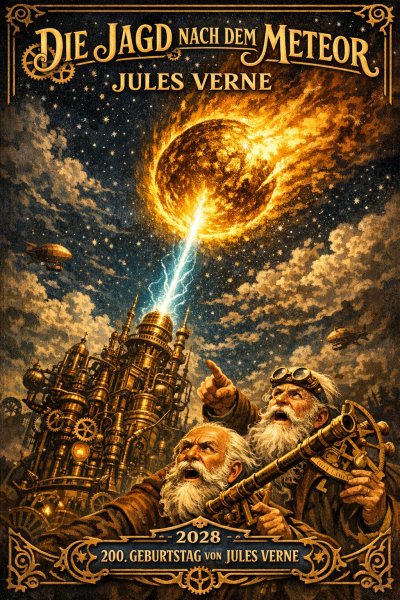 'Cover von Die Jagd nach dem Meteore'-Cover