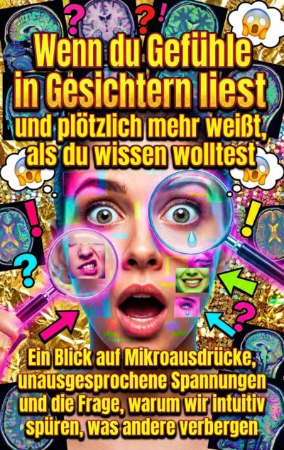 'Cover von Wenn du Gefühle in Gesichtern liest und plötzlich mehr weißt, als du wissen wolltest'-Cover