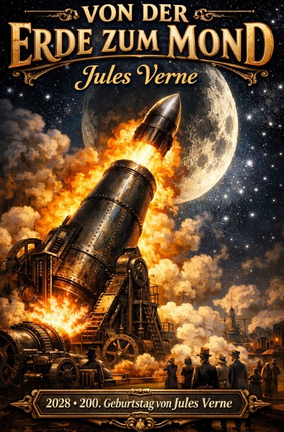 'Cover von Von der Erde zum Mond'-Cover