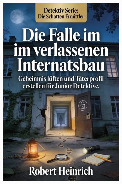 'Cover von Die Falle im verlassenen Internatsbau'-Cover