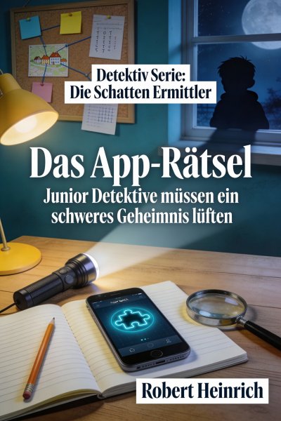 'Cover von Die Schatten-Ermittler – Das App-Rätsel'-Cover