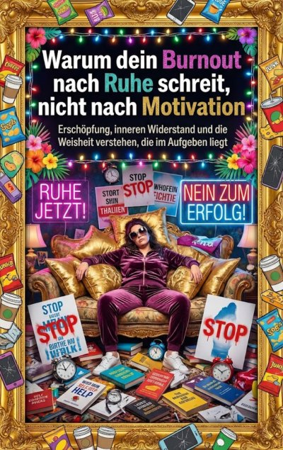 'Cover von Warum dein Burnout nach Ruhe schreit, nicht nach Motivation'-Cover