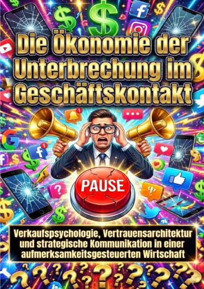 'Cover von Die Ökonomie der Unterbrechung im Geschäftskontakt'-Cover