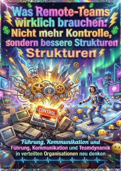 'Cover von Was Remote-Teams wirklich brauchen: Nicht mehr Kontrolle, sondern bessere Strukturen'-Cover