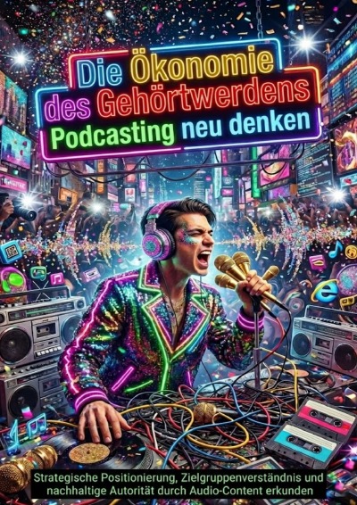'Cover von Die Ökonomie des Gehörtwerdens: Podcasting neu denken'-Cover