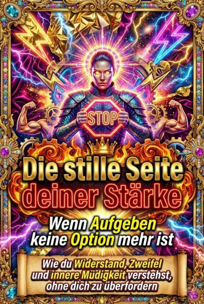 'Cover von Die stille Seite deiner Stärke: Wenn Aufgeben keine Option mehr ist'-Cover