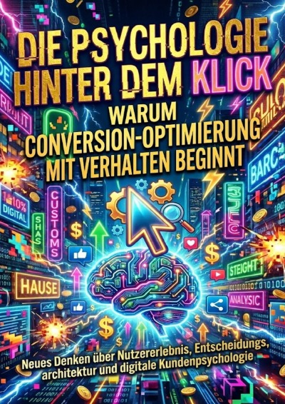 'Cover von Die Psychologie hinter dem Klick: Warum Conversion-Optimierung mit Verhalten beginnt'-Cover
