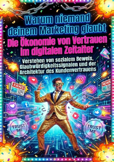 'Cover von Warum niemand deinem Marketing glaubt: Die Ökonomie von Vertrauen im digitalen Zeitalter'-Cover