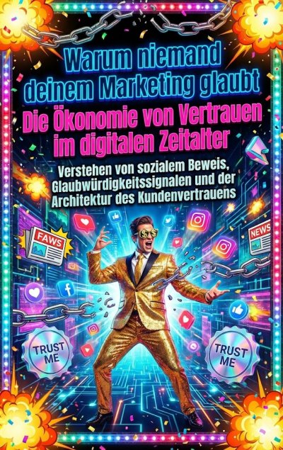 'Cover von Warum niemand deinem Marketing glaubt: Die Ökonomie von Vertrauen im digitalen Zeitalter'-Cover