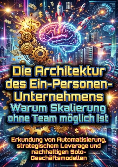 'Cover von Die Architektur des Ein-Personen-Unternehmens: Warum Skalierung ohne Team möglich ist'-Cover