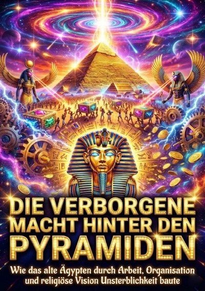 'Cover von Die verborgene Macht hinter den Pyramiden'-Cover