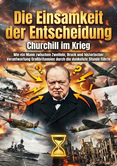 'Cover von Die Einsamkeit der Entscheidung: Churchill im Krieg'-Cover