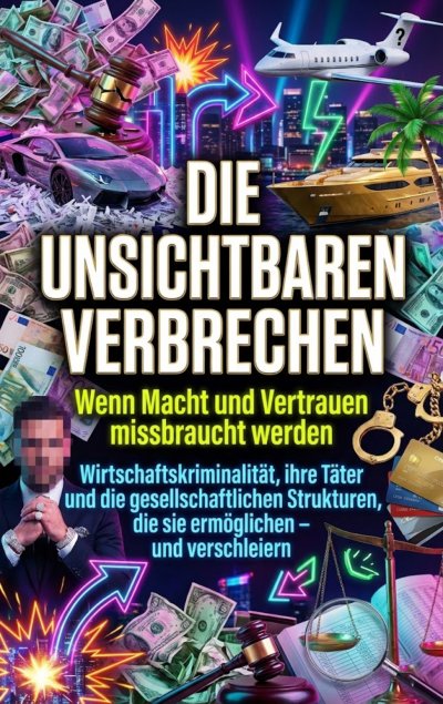 'Cover von Die unsichtbaren Verbrechen: Wenn Macht und Vertrauen missbraucht werden'-Cover