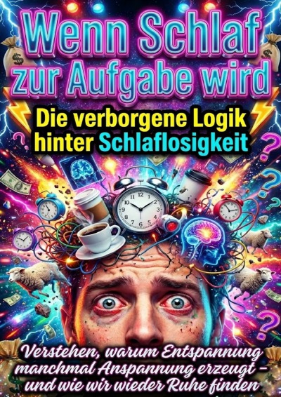 'Cover von Wenn Schlaf zur Aufgabe wird: Die verborgene Logik hinter Schlaflosigkeit'-Cover