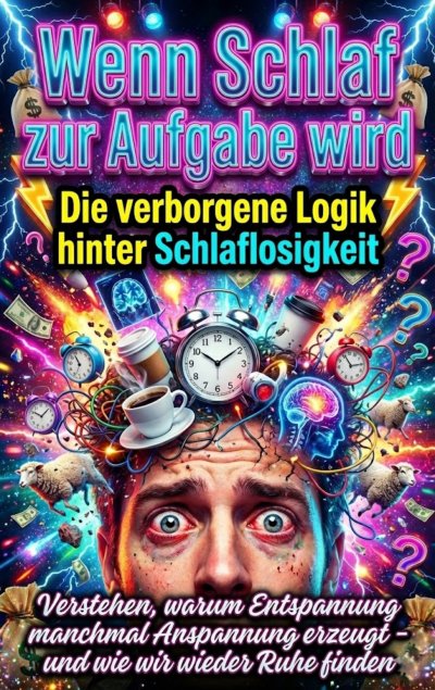 'Cover von Wenn Schlaf zur Aufgabe wird: Die verborgene Logik hinter Schlaflosigkeit'-Cover