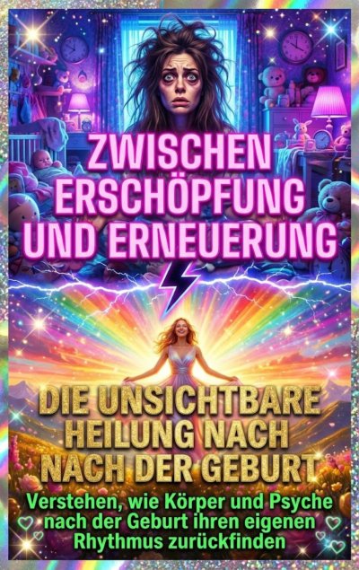 'Cover von Zwischen Erschöpfung und Erneuerung: Die unsichtbare Heilung nach der Geburt'-Cover
