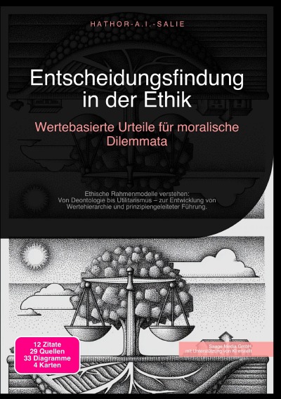 'Cover von Entscheidungsfindung in der Ethik: Wertebasierte Urteile für moralische Dilemmata'-Cover