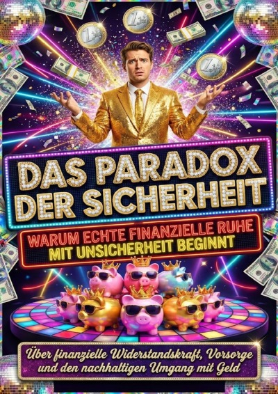 'Cover von Das Paradox der Sicherheit: Warum echte finanzielle Ruhe mit Unsicherheit beginnt'-Cover