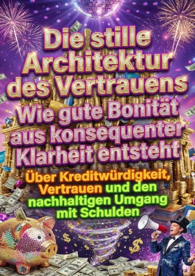 'Cover von Die stille Architektur des Vertrauens: Wie gute Bonität aus konsequenter Klarheit entsteht'-Cover