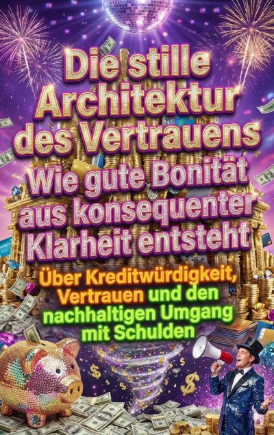 'Cover von Die stille Architektur des Vertrauens: Wie gute Bonität aus konsequenter Klarheit entsteht'-Cover