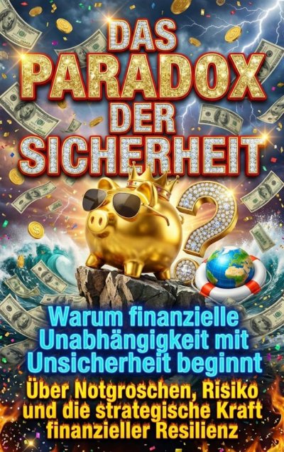 'Cover von Das Paradox der Sicherheit: Warum finanzielle Unabhängigkeit mit Unsicherheit beginnt'-Cover